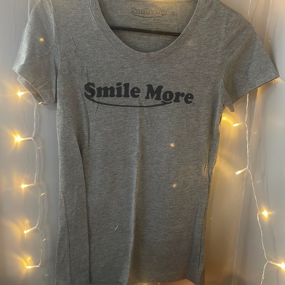 Roman Atwood/Smile more grey shirt
